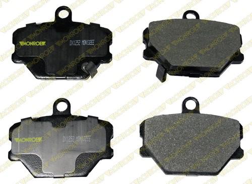 Monroe dx1252 brake pad or shoe, front-monroe dynamics brake pad