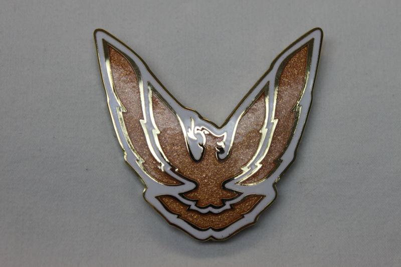 87-92 trans am gta white sail panel bird emblem new