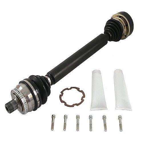 Audi a4 quattro 96-01 front left cv axle shaft w/ m/t opparts 40704027