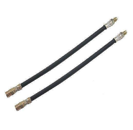Mercedes w121 180 190b set of 2 front brake hydraulic hoses 0004282935