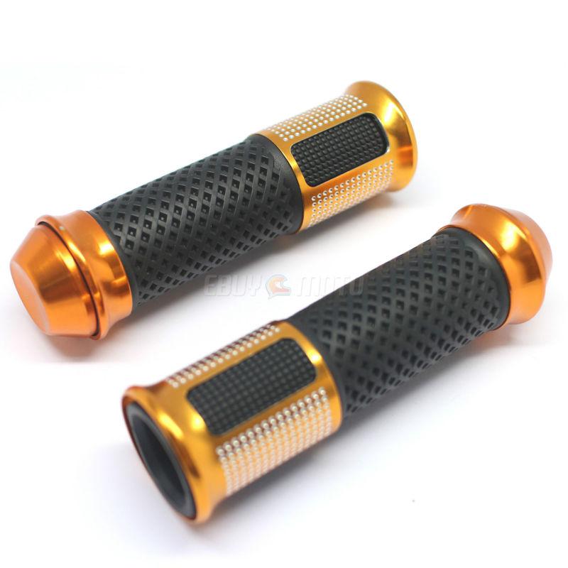  7/8" handle bar hand grips for yamaha fjr1300 fj1200 fj1100 22mm orange