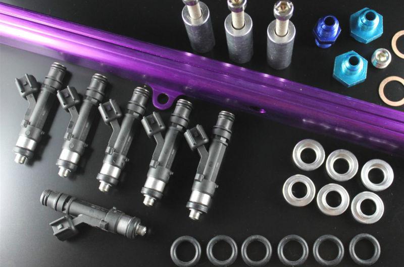 New! 1jz-gte top feed fuel rail conversion w/ bosch 600cc fuel injectors