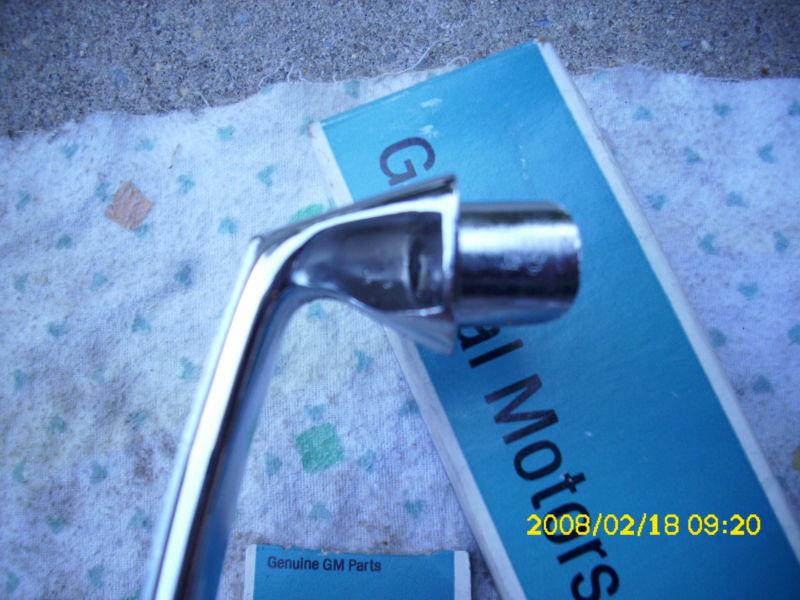 NOS 1966 1967 CORVETTE INTERIOR DOOR PANEL PULL HANDLES PAIR, US $0.01, image 3