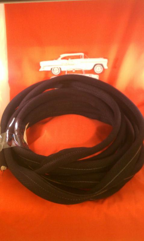 1955 1956 1957 chevy 2 door post or 4 door cloth windlace black new sedan wagon