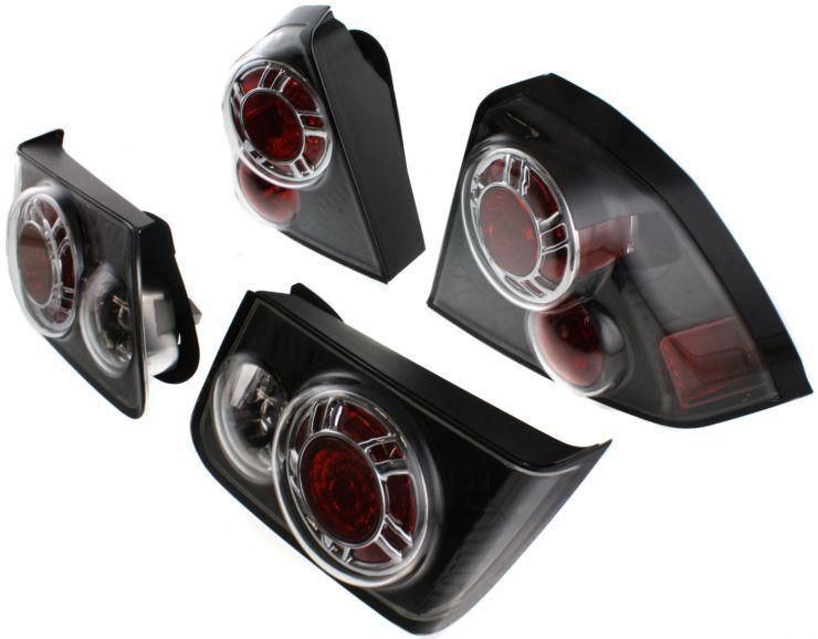 Inner & Outer Clear Tail Light Brake Lamp Rear Pair Set Driver & Passenger Side, US $120.27, image 6