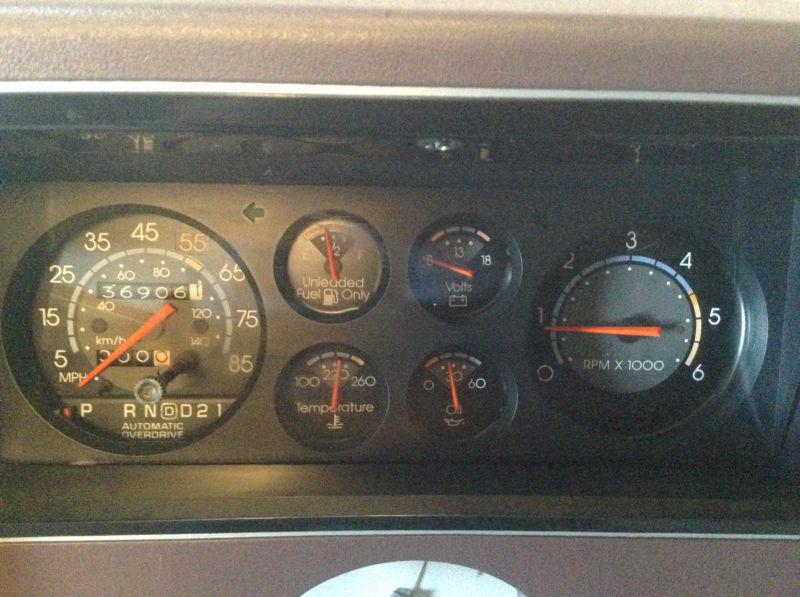 Find 198487 Chevy Monte Carlo SS dash gauge cluster bezel tach speedo