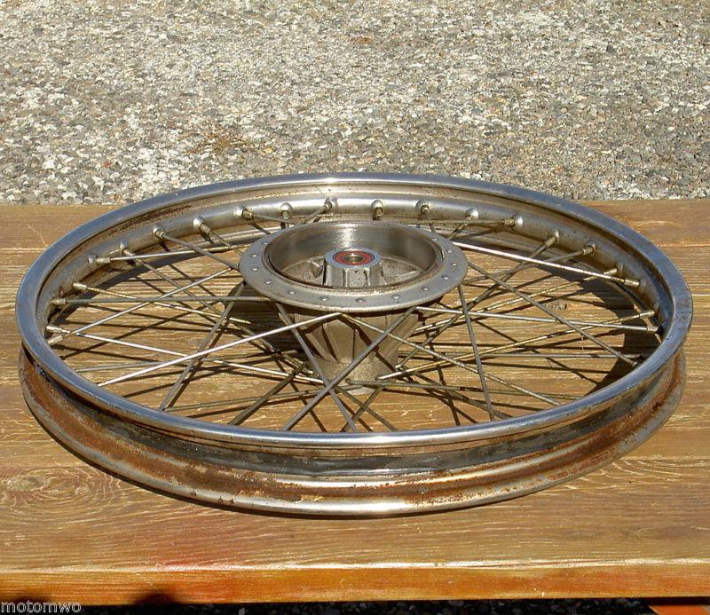Find 73 MAICO 400 250 MC FRONT WHEEL HAS BENT RIM ahrma vintage