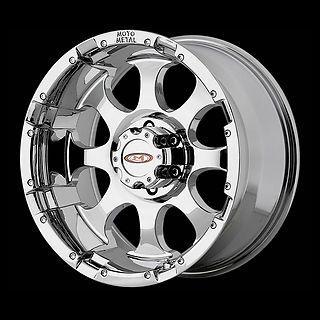 17" moto metal 955 chrome 33x12.50x17 nitto mud grappler
