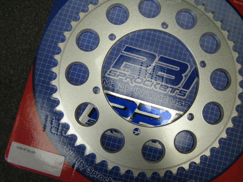 Pbi rear sprocket - 47 teeth  - 520 conversion width -  yamaha  ?????????