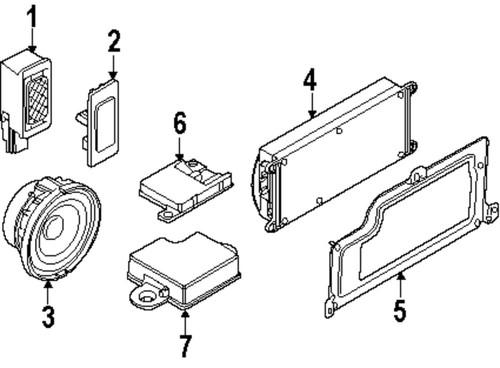 Bmw oem 84109181230 communication system-module
