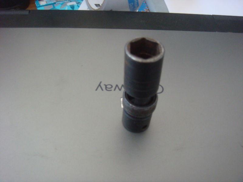 Snap on tools 3/8 dr metric semi deep impact swivel socket 6 pt  17mm       