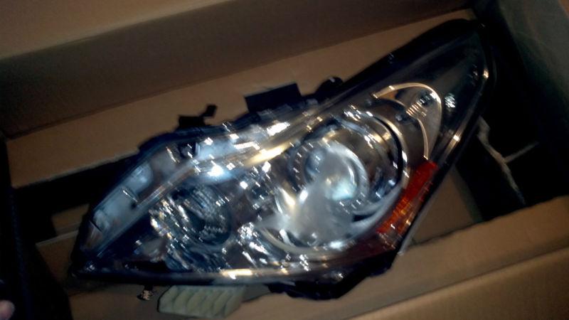 Infiniti g37 headlamp headlight assy