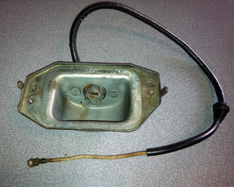 54 55 Buick OEM Rear License Plate Bumper Light Roadmaster Super Special Century, US $47.00, image 5