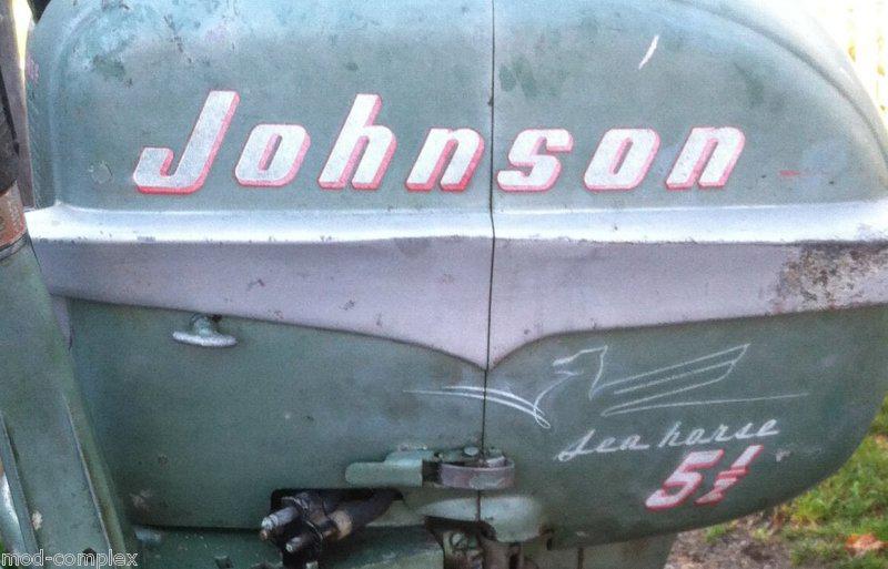 Find Johnson outboard motor 5.5hp Complete vintage model CD 11 in Traverse City, Michigan, US