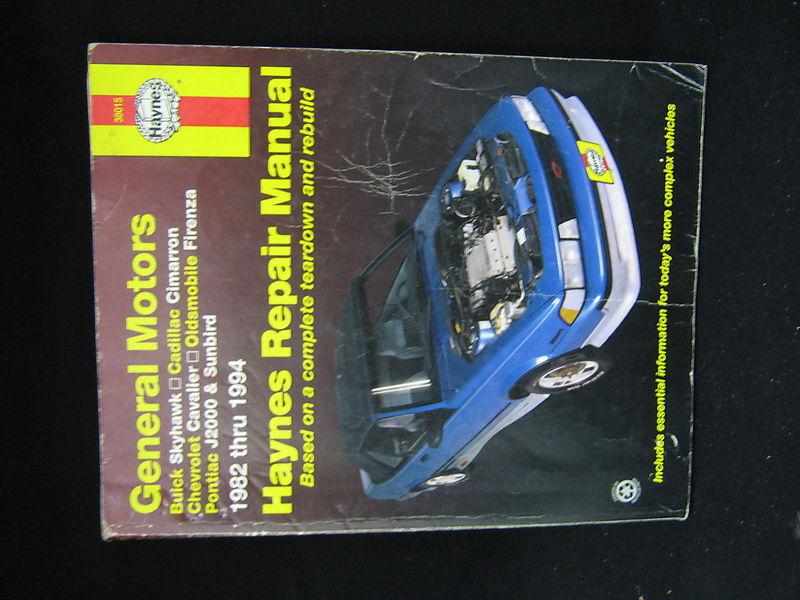 Haynes automotive repair manual general motors 1982-94