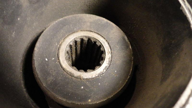 USED JOHNSON/EVINRUDE ALUMINUM PROPELLER 13X21 15 SPLINE OUTBOARD PROP BOAT P196, US $79.95, image 2