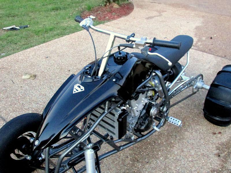 04-08 yfz450 chromoly drag steering stem chromed triple chrome drag stem yfz