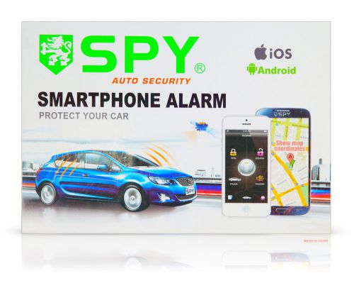 Car gps/gsm tracking alarm system smartphone android iphone security start
