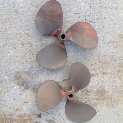 Counter rotating bronze props