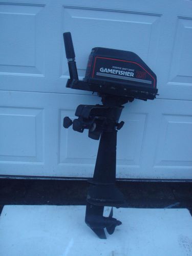Gamefisher hp 7.5 outboard boat motor  hp at5650 r.p.m