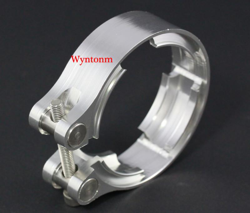 50mm 52mm bov  blow off valve v band t6061 aluminum cnc machined clamp