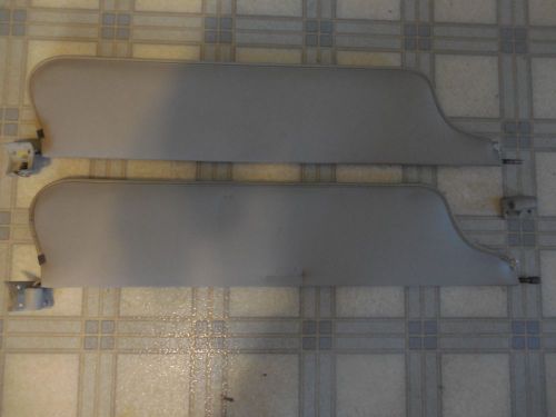 1969 ford f100;sunvisors,r+l,w/center snap ,holder,creme color,very nice!1967-69