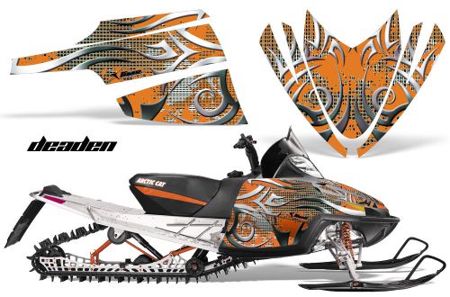 Amr racing snowmobile dekor snow sled graphic kit wrap arctic cat m8 m7 m1000 do