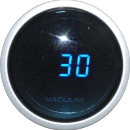 52mm digital blue led vacuum gauge inhg