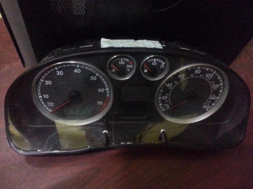 Volkswagen passat speedometer (cluster), 160 mph 03