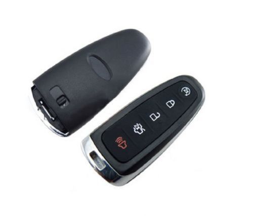 Replacement keyless shell smart remote key case fob for ford lincoln 5 button