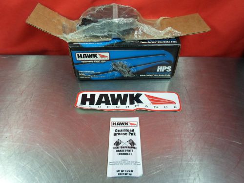 Hawk performance brake pads hb 434 f.543 rear subaru brake bads