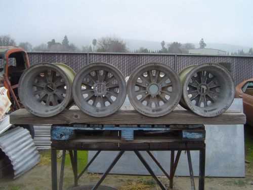 Magnesium halibrand &#034;indy 500&#034; wheels...retzloff chemical...al unser...champ car