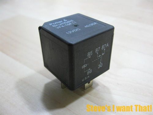 Siemens tyco potter &amp; brumfield automotive relay 12v vf4-15f11 5-prong #r21bs