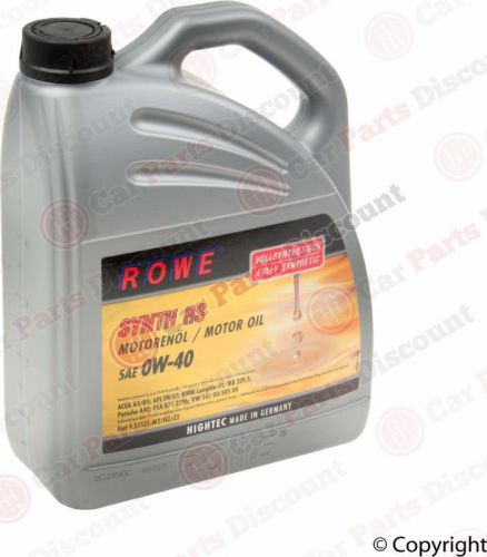 New rowe engine oil, 20020 538 03