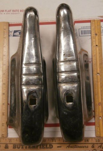 1946? 1947? 1948? dodge? desoto? plymouth? pair of bumper guards!!