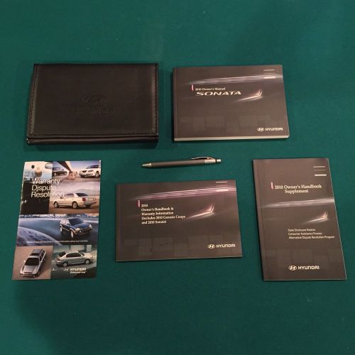 2010 hyundai sonata owners manual