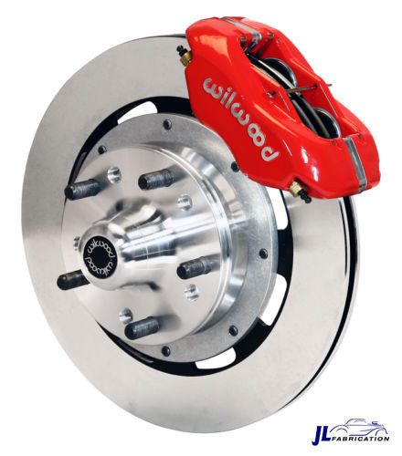 64-72 chevelle elamino wilwood front 12" big disk brake kit red 140-7675-r