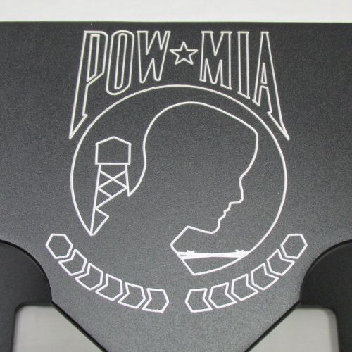 Custom billet aluminum pow mia optima battery tray holder veteran group 34/78