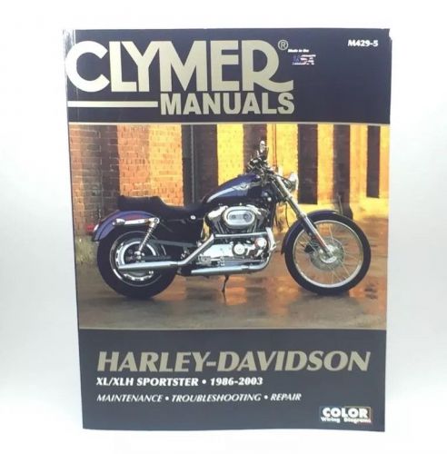 Clymer complete manual for 83-03 harley davidson xl/xlh sportster