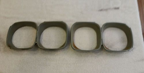 1973 1974 dodge charger left and right headlamp bezels