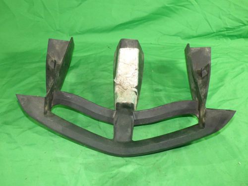 2001 01 arctic cat mountian cat 600 front bumper black assembly
