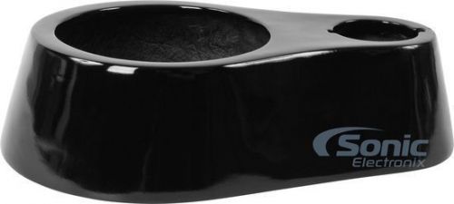 New! audiopipe ispod-fg8t-blk 8&#034; fiberglass door panel speaker pod