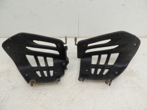 04 yamaha raptor yfm 350 yfm350 (04-08) left right heel guard foot wells m