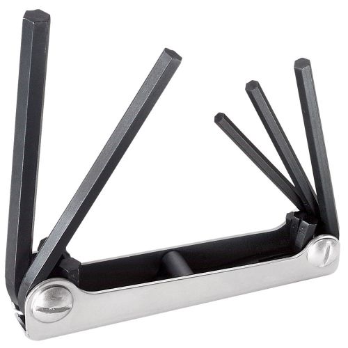 Klein tools five-key folding hex-key set - inch/standard -70579