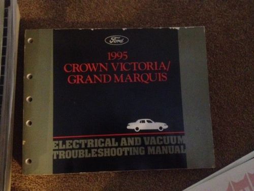 1995 ford crown victoria evtm shop manual electrical &amp; vacuum troubleshooting