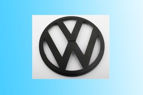 Matt black euro style front grille emblem badge vw golf mk4 2.0 1.8t tdi gti