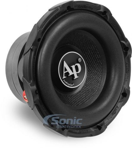 New! audiopipe txx-bd2-10 1200w 10" txx-bd series dual 4 ohm car subwoofer