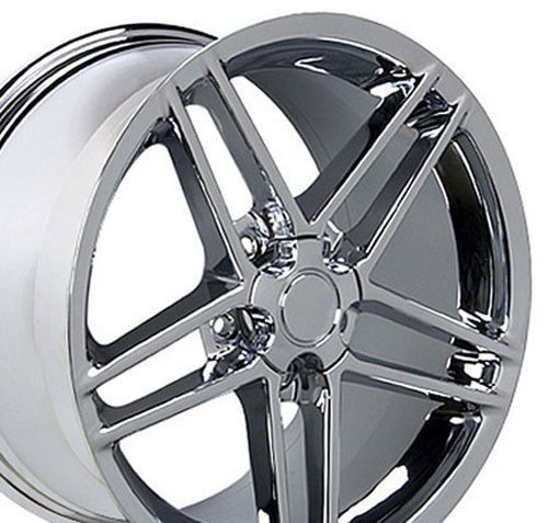 18&#034; 19&#034; 9.5/10 chrome corvette c6 z06 style wheels  rims