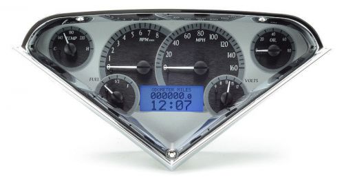 Dakota digital 55 56 57 58 59 chevy pickup truck analog dash gauges vhx-55c-pu