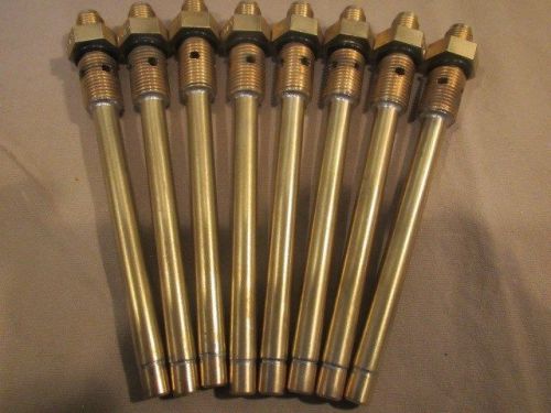 Hilborn nozzles  10as 12as 14as 16as 18as  x 3-1/2&#034; tips  set 8 flowed matched